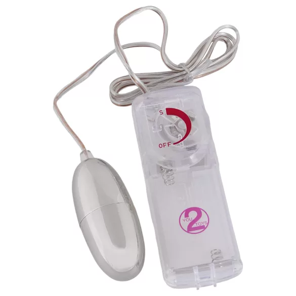 You2Toys - Silver Star vibrerende egg