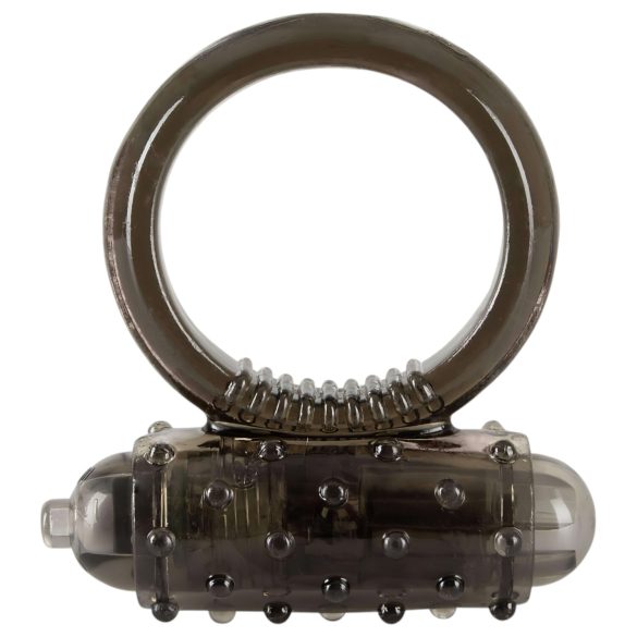 You2Toys - silikon vibrerende penisring - svart