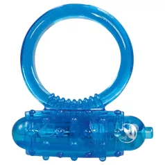 You2Toys - silikon vibrasjonsring for penis (blå)