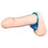 You2Toys - silikon vibrasjonsring for penis (blå)