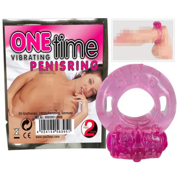You2Toys - Vibrerende penisring (rosa)