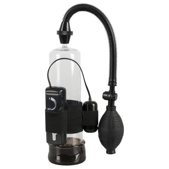 Penispumpe med vibrasjon