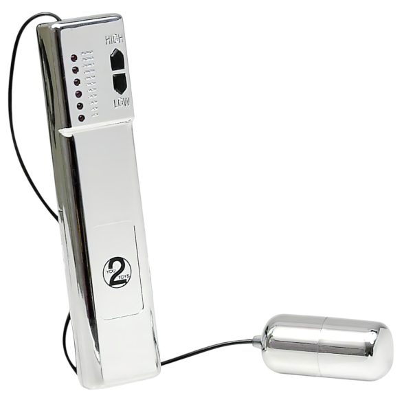 You2Toys Climax - Vibrerende egg (sølv)