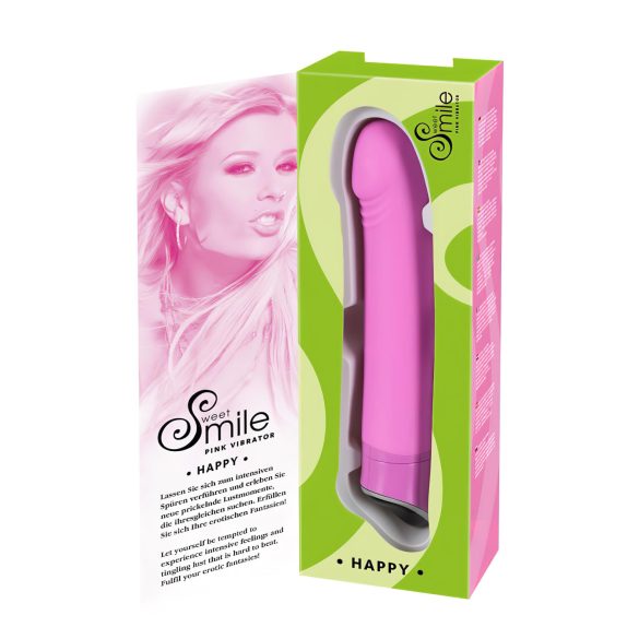 SMILE Happy - 7-trinns vibrator (rosa)