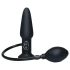 You2Toys True Black - oppblåsbar analvibrator (svart)