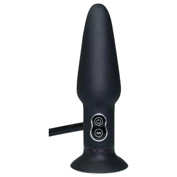 You2Toys True Black - oppblåsbar analvibrator (svart)