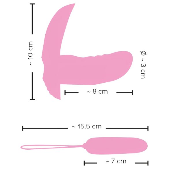 SMILE Shelly - fjernstyrt skjell (rosa)