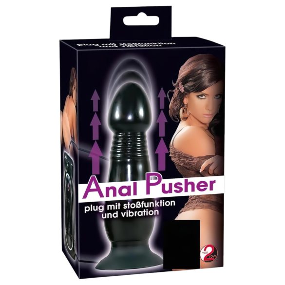 You2Toys - Pusher, svart analvibrator