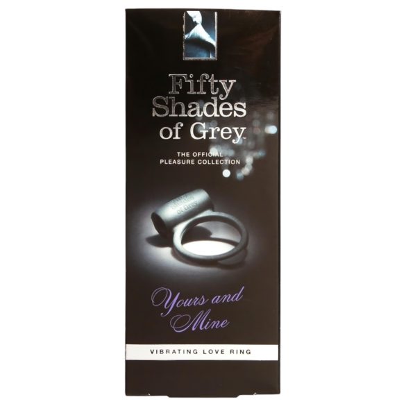 Fifty Shades of Grey - vibrerende penisring (svart)