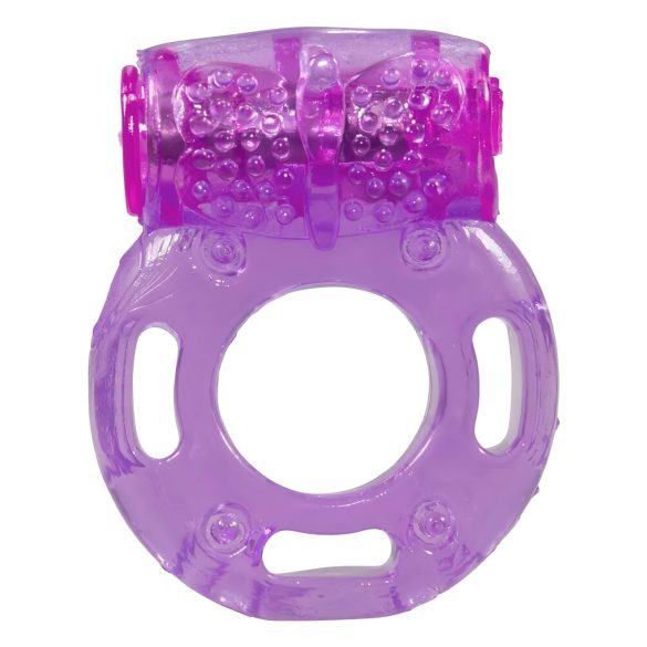 You2Toys - Engangs vibrerende penisring (lilla)