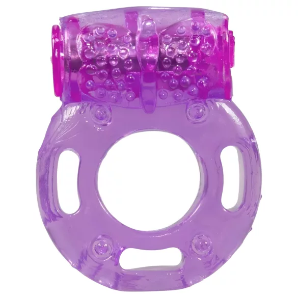 You2Toys - Engangs vibrerende penisring (lilla)
