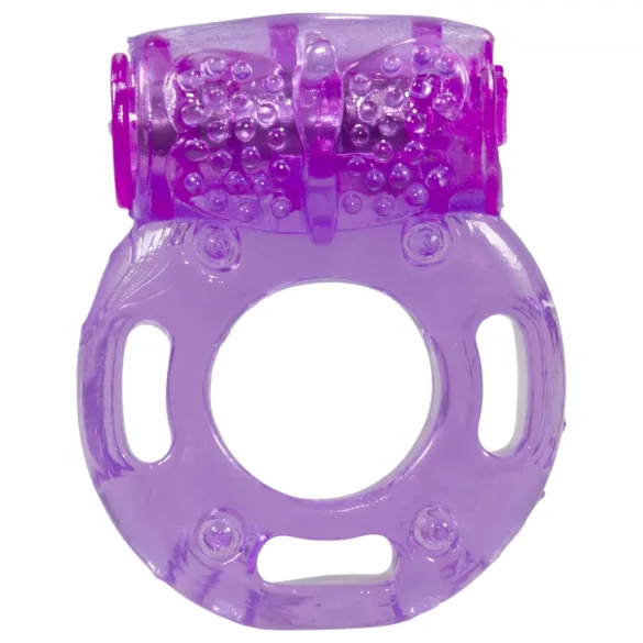 You2Toys - Engangs vibrerende penisring (lilla)