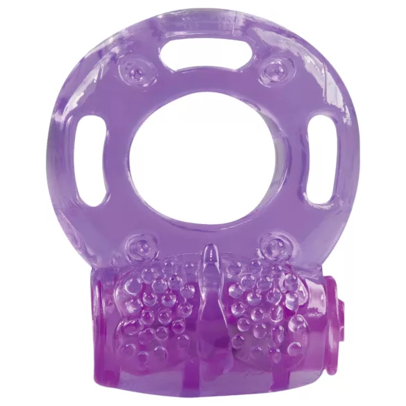 You2Toys - Engangs vibrerende penisring (lilla)