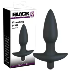 Black Velvet analplugg m/vibrering - medium