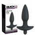 Black Velvet analplugg m/vibrering - medium