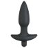 Black Velvet analplugg m/vibrering - medium