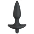 Black Velvet analplugg m/vibrering - medium