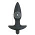 Black Velvet analplugg m/vibrering - medium