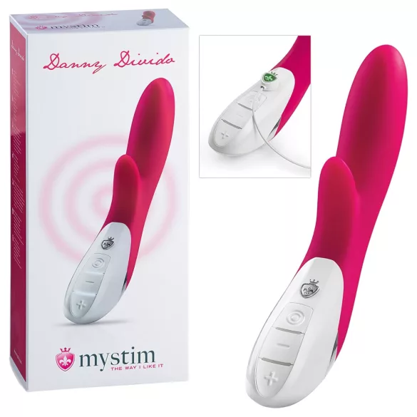 Mystim Danny Divido - klitorisvibrator (rosa)