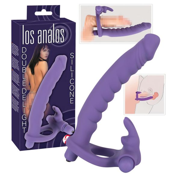 You2Toys - Los Analos - 3-i-1 vibrator (lilla)