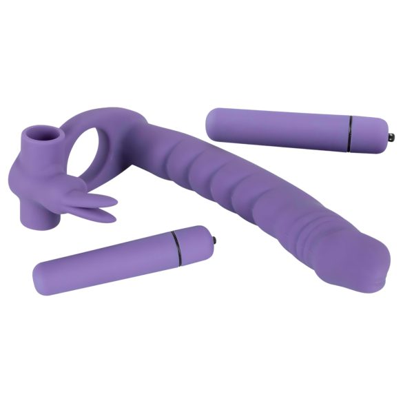 You2Toys - Los Analos - 3-i-1 vibrator (lilla)
