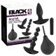 Black Velvet anale vibrator sett (4 deler)