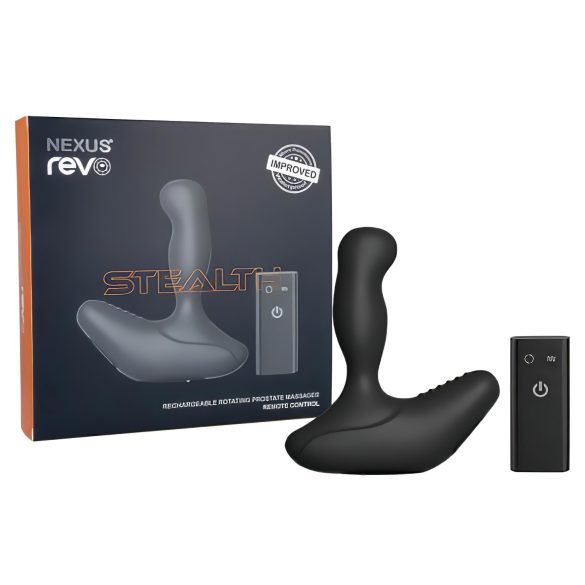 Nexus Revo Stealth - Fjernstyrt, roterende prostata-vibrator