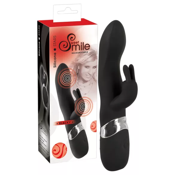 SMILE Blacky - USB 2-motors vibrator (svart)