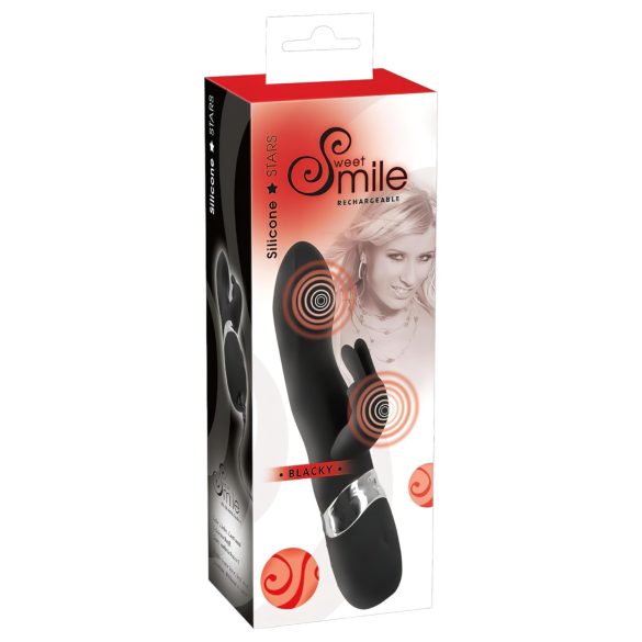 SMILE Blacky - USB 2-motors vibrator (svart)