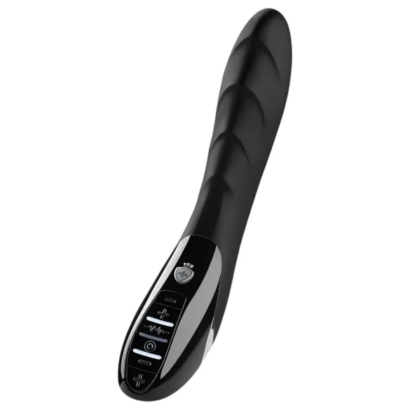 mystim Sizzling Simon - elektro-stimulerende vibrator (svart)