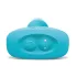 b-Vibe - roterende turkis analperle vibrator med batteri