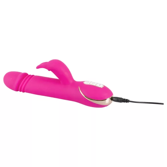 Vibe Couture Rabbit Skater - Kanin-vibrator med støt (rosa)