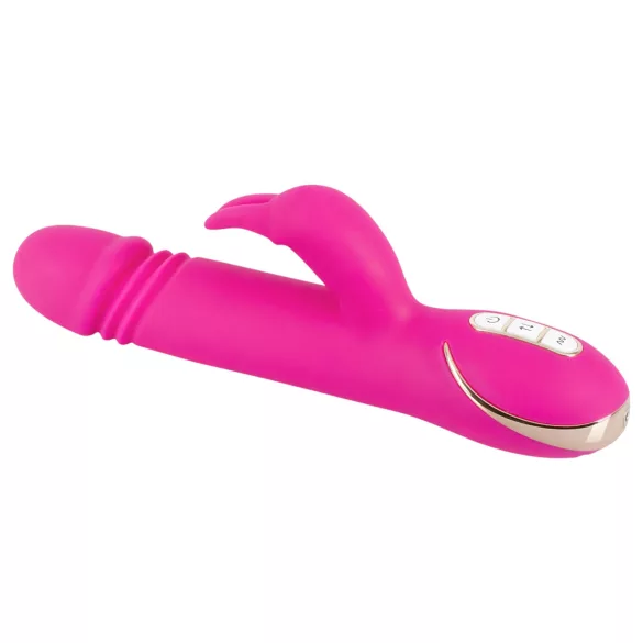 Vibe Couture Rabbit Skater - Kanin-vibrator med støt (rosa)