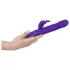 Vibe Couture Rabbit Skater - Kaninvibrator med støtende funksjon (lilla)