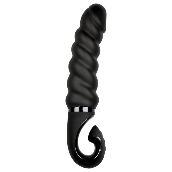Gvibe G-jack 2 - Oppladbar, vanntett silikonvibrator (svart)