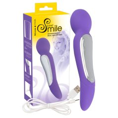 SMILE Tryllestav - 2-motors massasjevibrator (lilla) SMILE Tryllestav - 2-motors massasjevibrator (lilla)