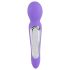 SMILE Tryllestav - 2-motors massasjevibrator (lilla)