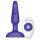 b-Vibe trio - Kraftfull analvibrator med 3 motorer (lilla)