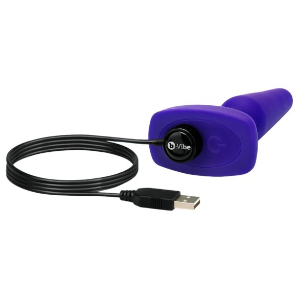 b-Vibe trio - Kraftfull analvibrator med 3 motorer (lilla)