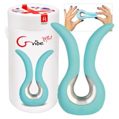 G-vibe Mini - USB-oppladbar silikonvibrator (mint)