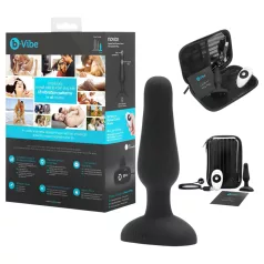 b-Vibe Novice - nybegynner analvibrator (svart)