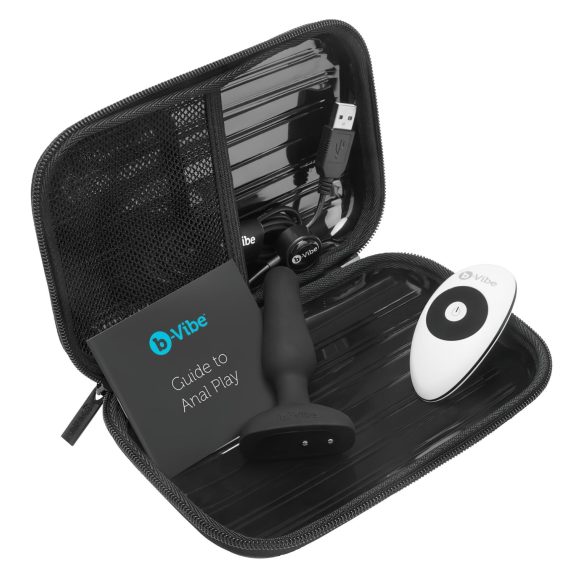 b-Vibe Novice - nybegynner analvibrator (svart)