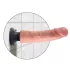 King Cock 9 sugekoppvibrator (23 cm) - naturlig