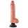 King Cock 10 sugekoppvibrator (25 cm) - naturtro