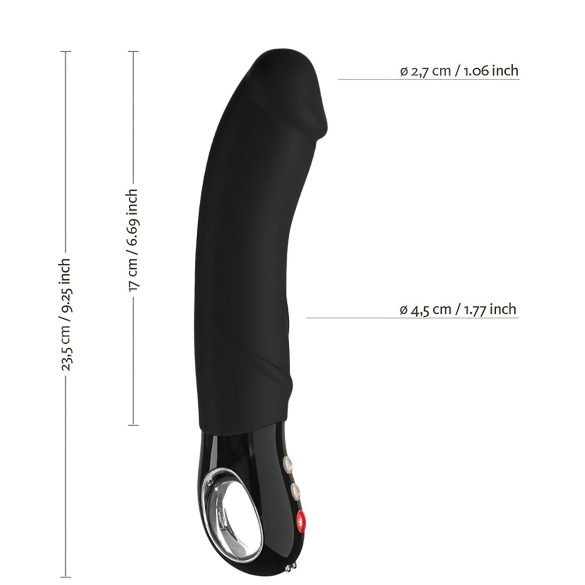 Fun Factory Big Boss - Vanntett G-punktvibrator (svart)