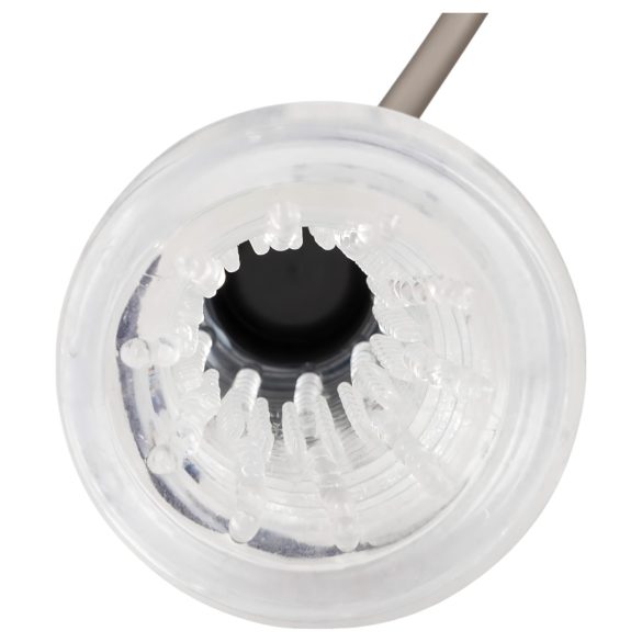 You2Toys - 2-i-1 - Penispumpe og masturbator i ett (gjennomsiktig)