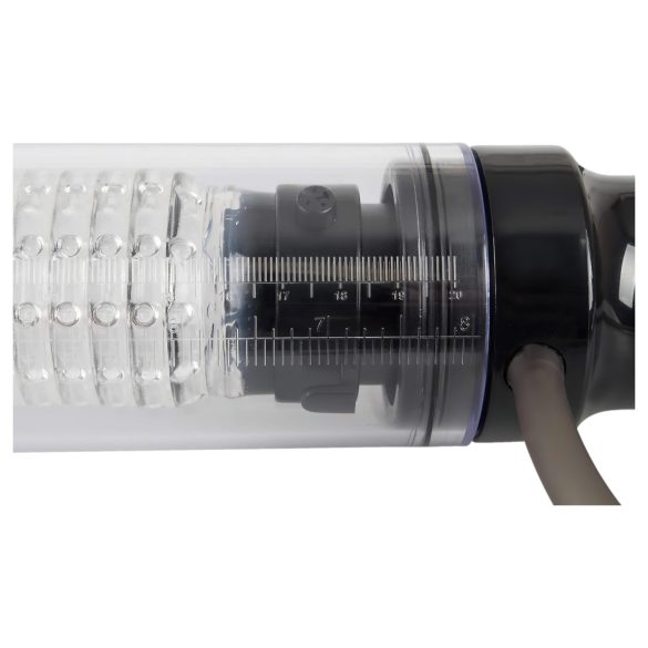 You2Toys - 2-i-1 - Penispumpe og masturbator i ett (gjennomsiktig)