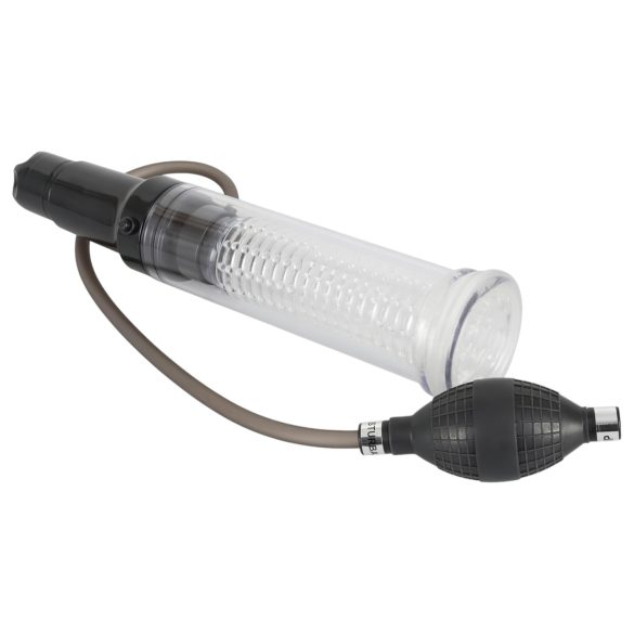 You2Toys - 2-i-1 - Penispumpe og masturbator i ett (gjennomsiktig)