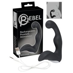 Rebel - oppladbar prostata vibrator (svart)