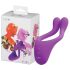 BeauMents Doppio - oppladbar trippel motor parvibrator (lilla)